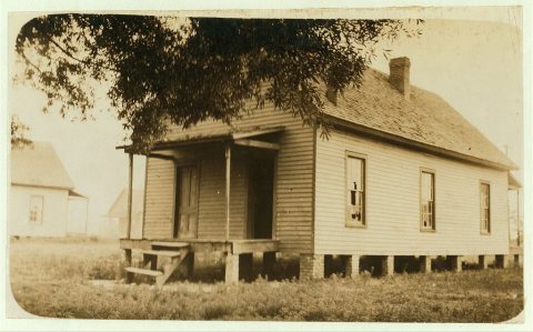 Deserted mill home