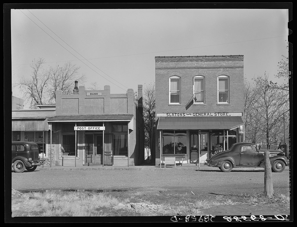 Osage Farms project headquarters are located over the general store