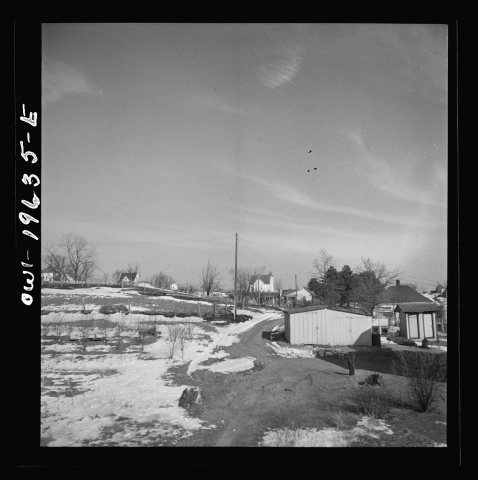 Untitled photo, possibly related to: Baring (vicinity), Missouri. Missouri farmstead along the Atchison, Topeka, and Sa…