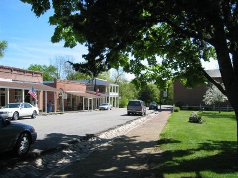 Arrow Rock Missouri Main Street July 4, 2013