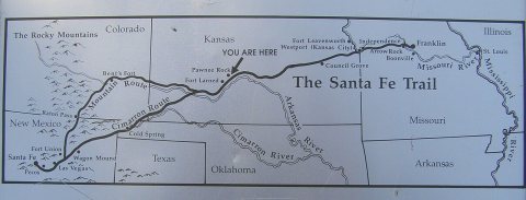 Map of Trail P5310482