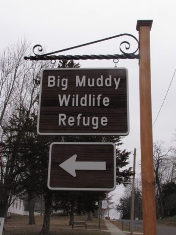 New directional sign
