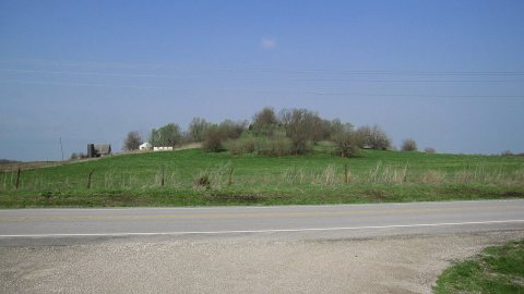 Old Indian Burial Mound