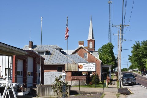 Berger, Missouri looking West