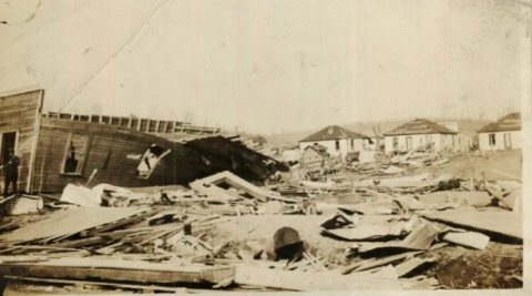 Annapolis, Missouri 1925 tornado damage 4
