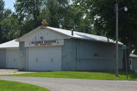 Alexandria VFD from northeast