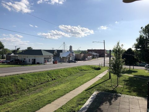 Downtown Fairfax, Missouri in 2019