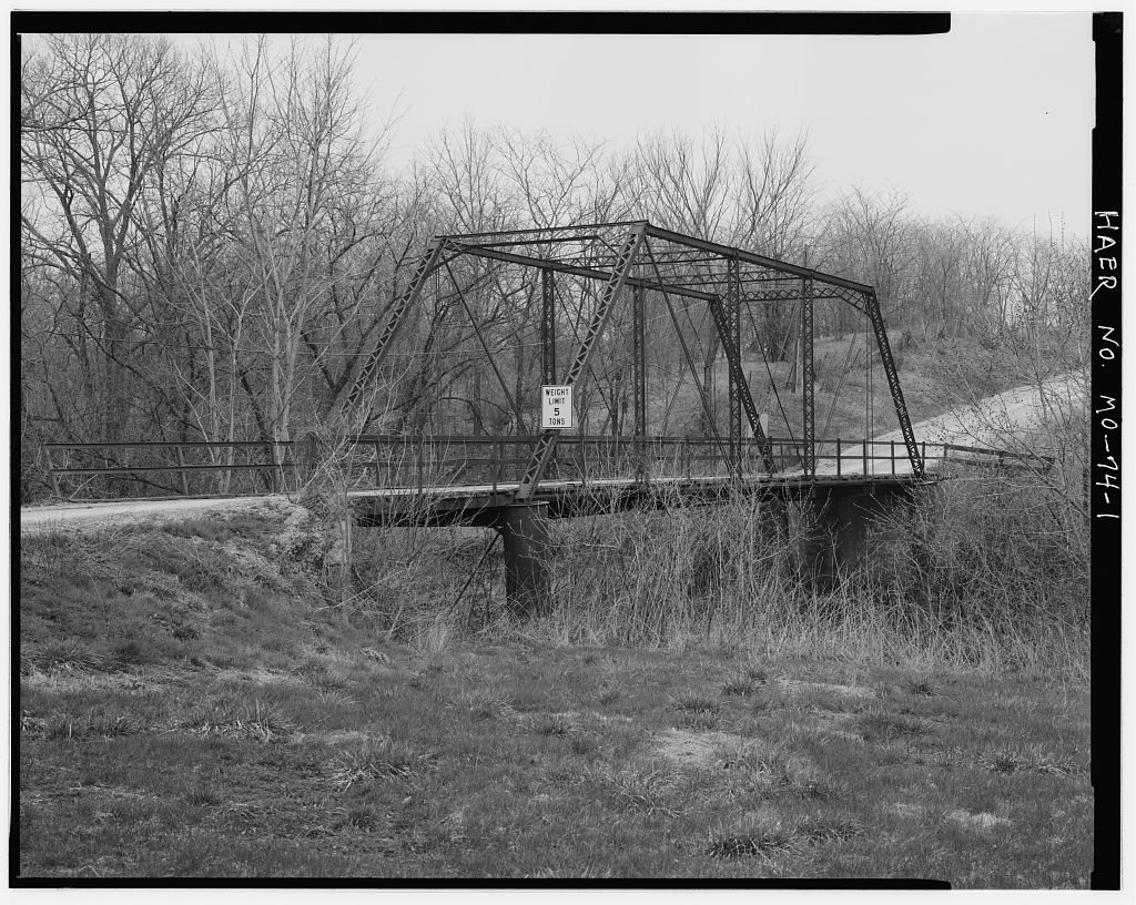 Grindstone Creek Bridge, Spanning Grindstone Creek at Cart Road No. 458