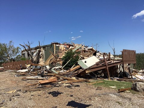 EF3 damage Briarcliff, AR 2024