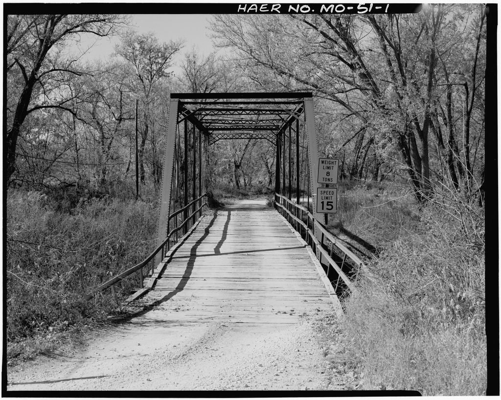 Gould Farm Bridge, Spanning Shoal Creek, 5 miles South of U.S. Highway 36