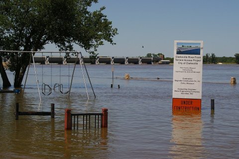 Flooding in