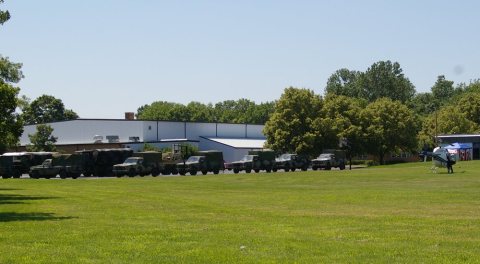 Clopton houses National Guard