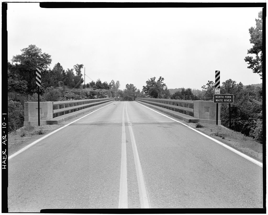 North Fork Bridge, Spans North Fork of White River at State Highway 5