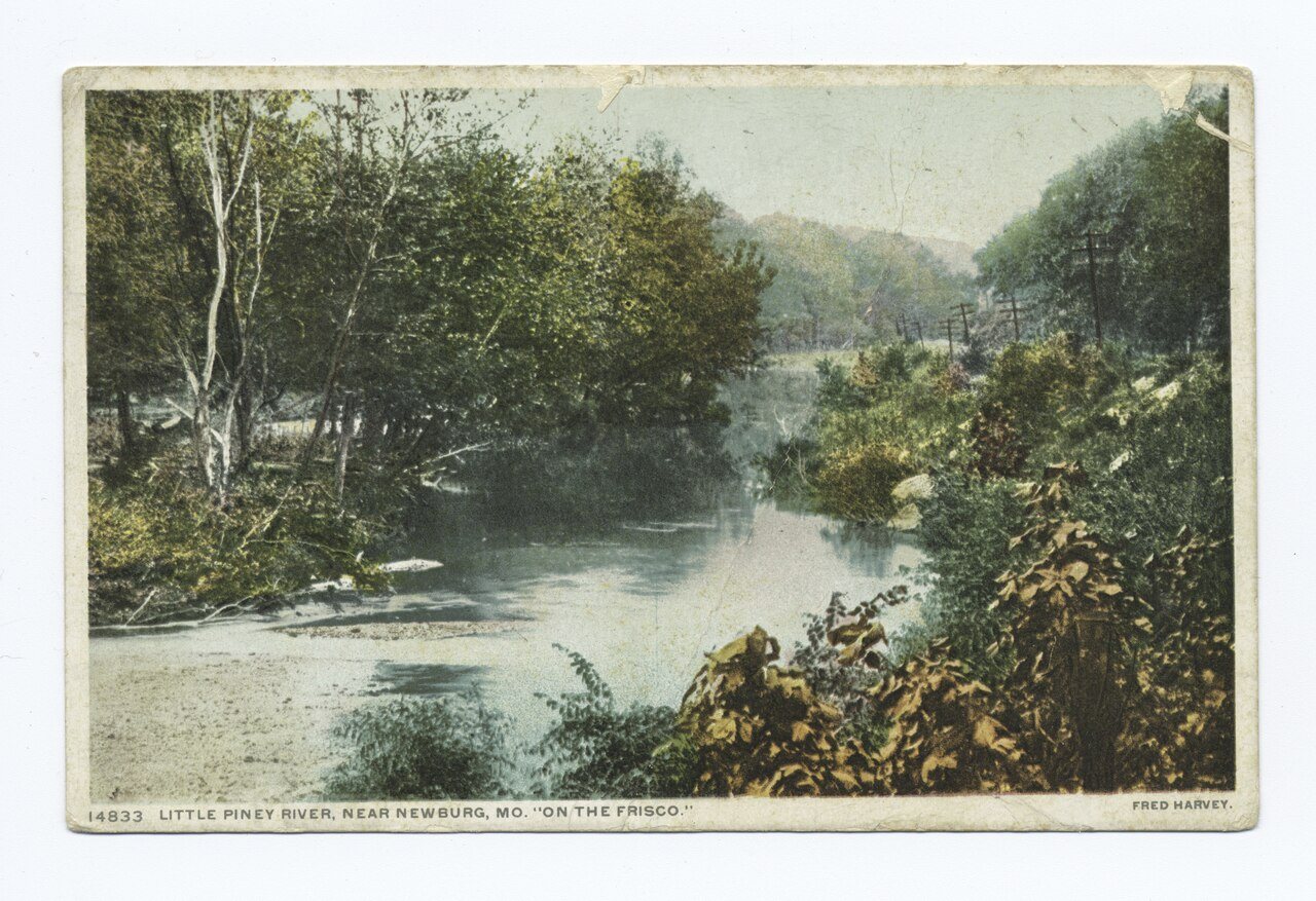 Little Piney River, on the Frisco, Newburgh, Mo
