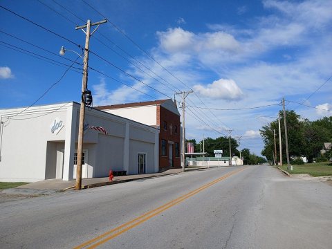 Diamond, Missouri - downtown area