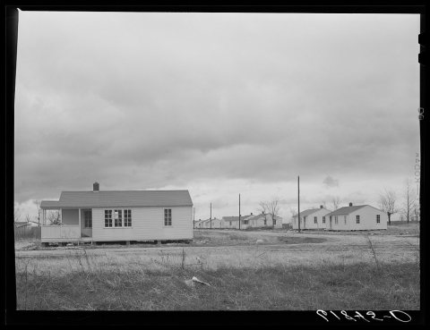 Group labor homes. Morehouse group. New Madrid County, Missouri