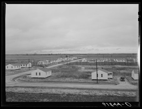 Group labor homes. Morehouse group. New Madrid County, Missouri