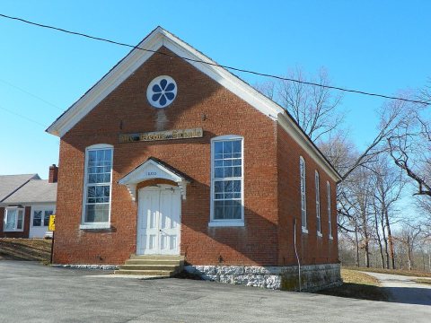 Frohna, Missouri, die kleine Schule