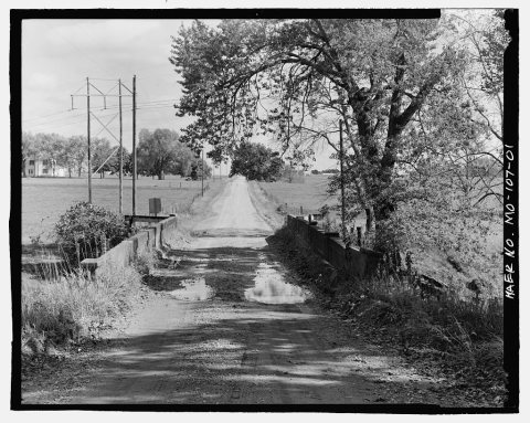 Newman Bridge, Spanning West Tabo Creek At County Road Northeast 500