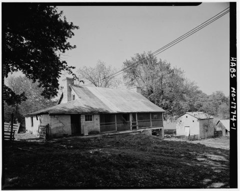 Charles Laumeier House, Route 1
