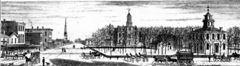 Edina Mo 1876 Downtown