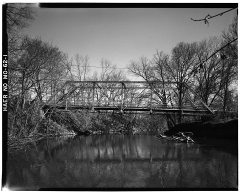 Leeper Ford Bridge, Spanning Big Sac River on Farm Road 34