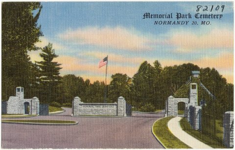Memorial Park Cemetery, Normandy 20, Mo (82109)