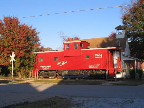 Caboose and School House
