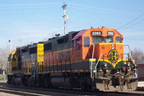 BNSF trains