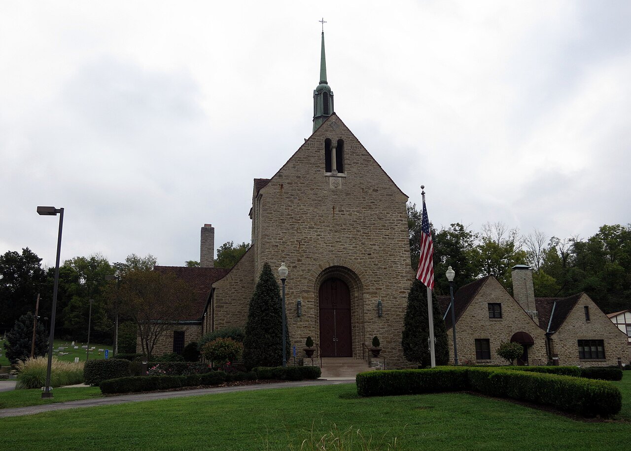Saint Bernard of Clairvaux Catholic Church (Taylor Creek, Ohio) - church & rectory 2