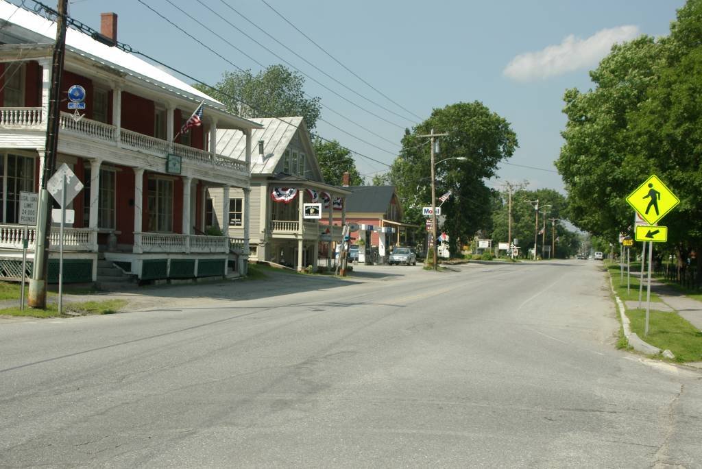Waitsfield VT street