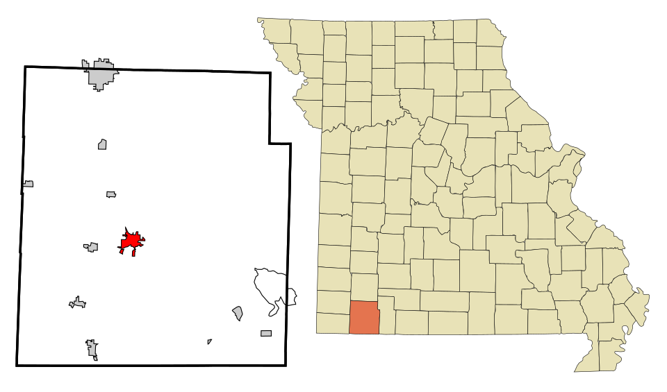 Map of Cassville