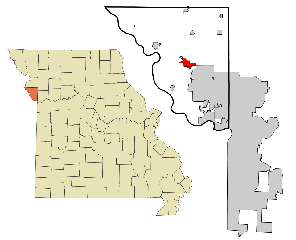 Map of Platte City