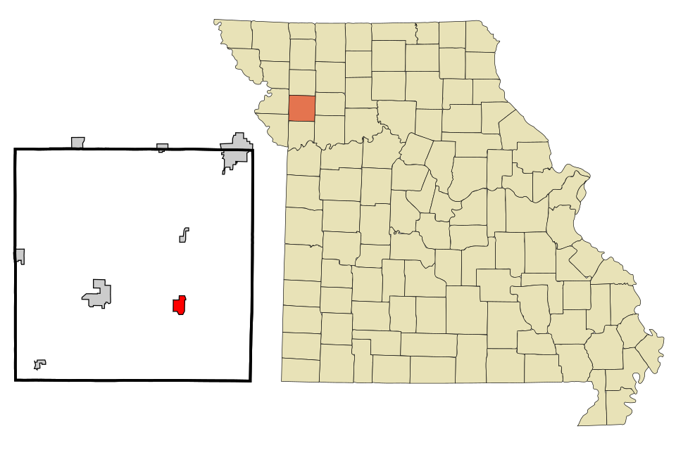 Locator map of Lathrop