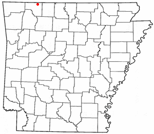 Locator map of Oak Grove