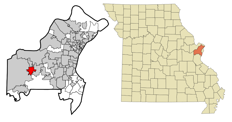 Map of Ellisville
