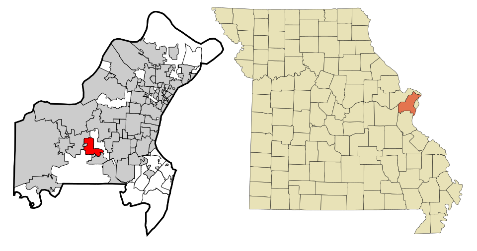 Locator map of Manchester