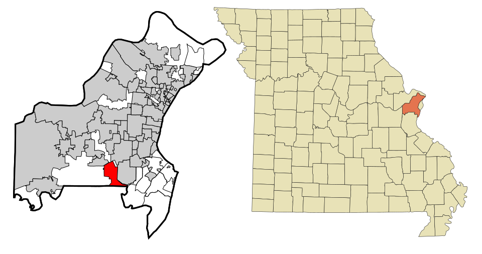 Locator map of Fenton