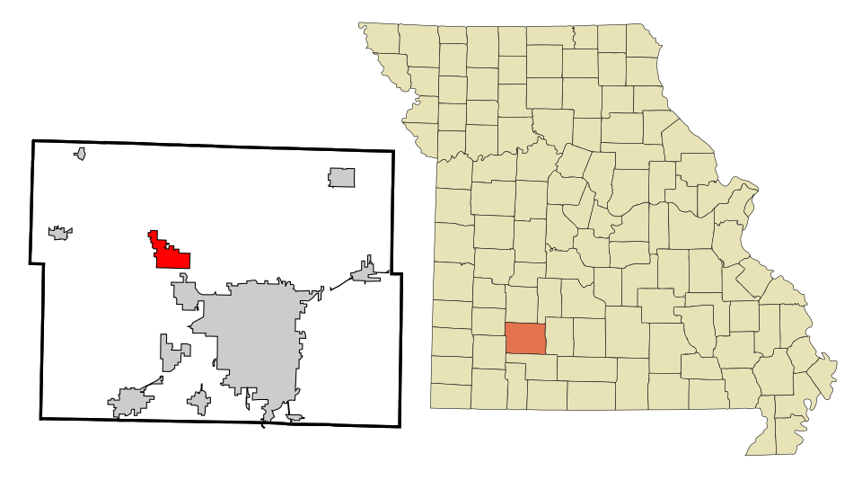 Locator map of Willard