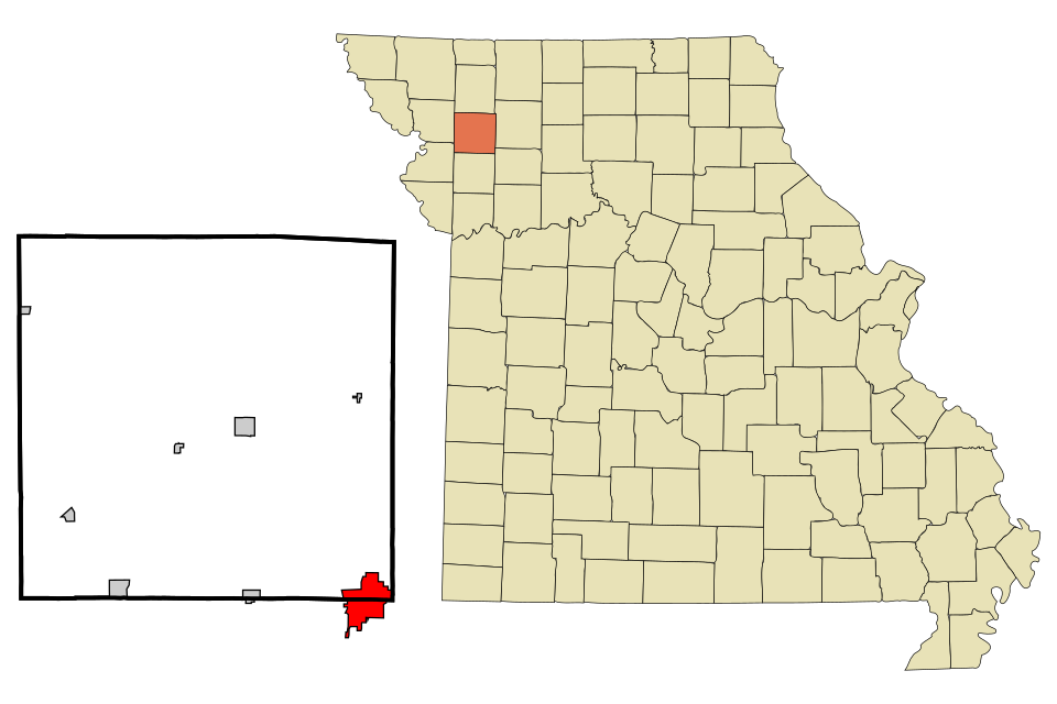 Locator map of Cameron