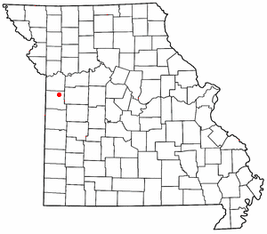Locator map of Pleasant Hill