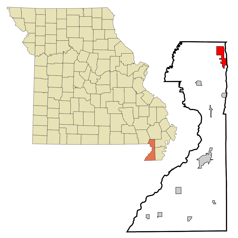 Locator map of Malden