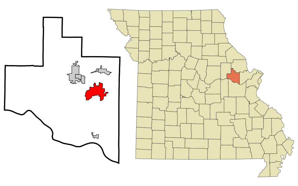 Locator map of Innsbrook