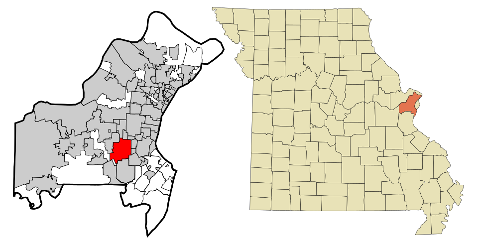 Locator map of Kirkwood