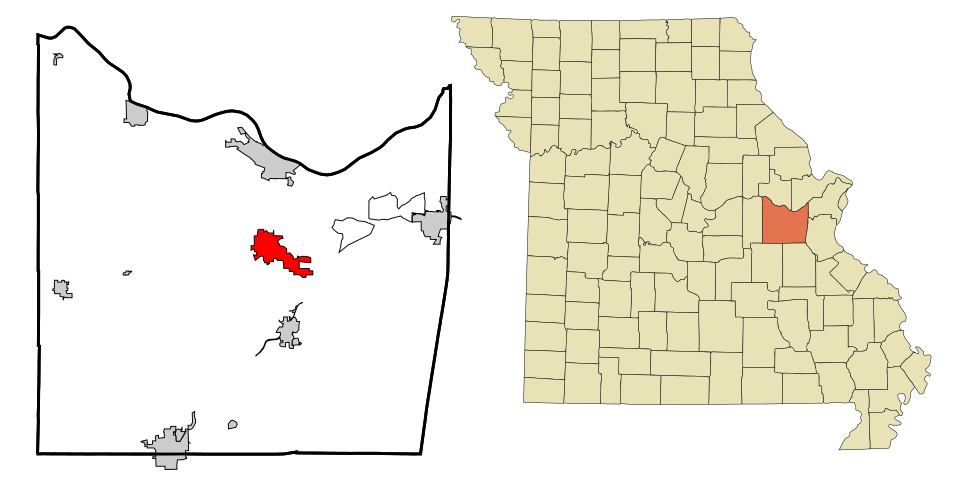 Locator map of Union