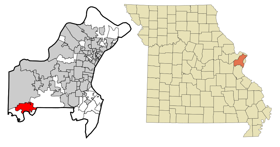 Locator map of Eureka