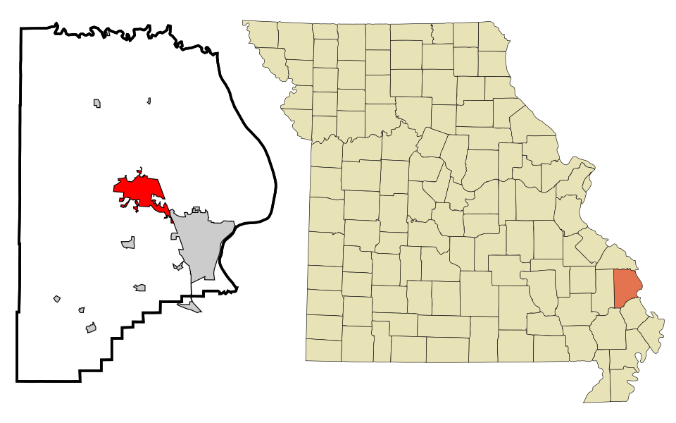 Locator map of Jackson