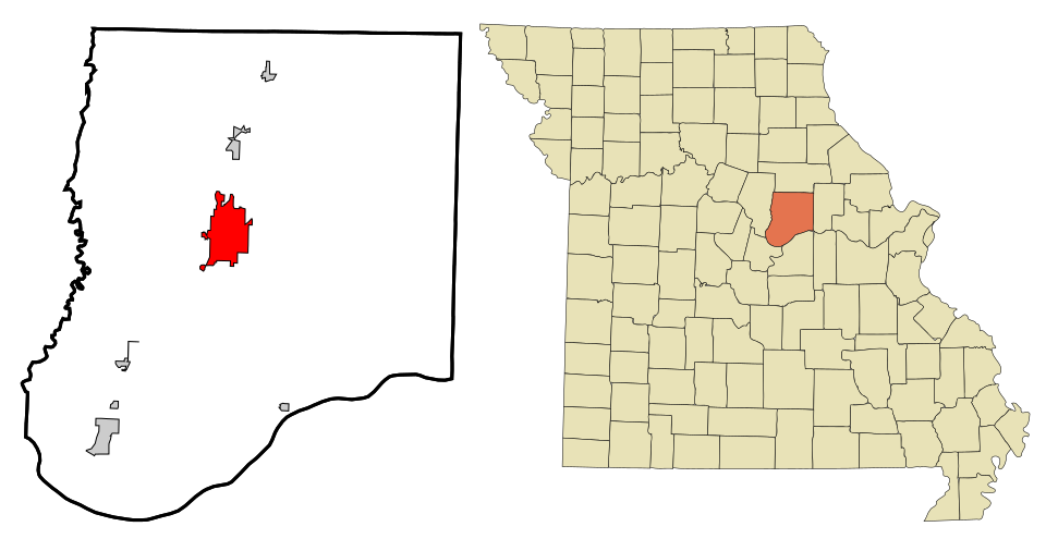 Locator map of Fulton