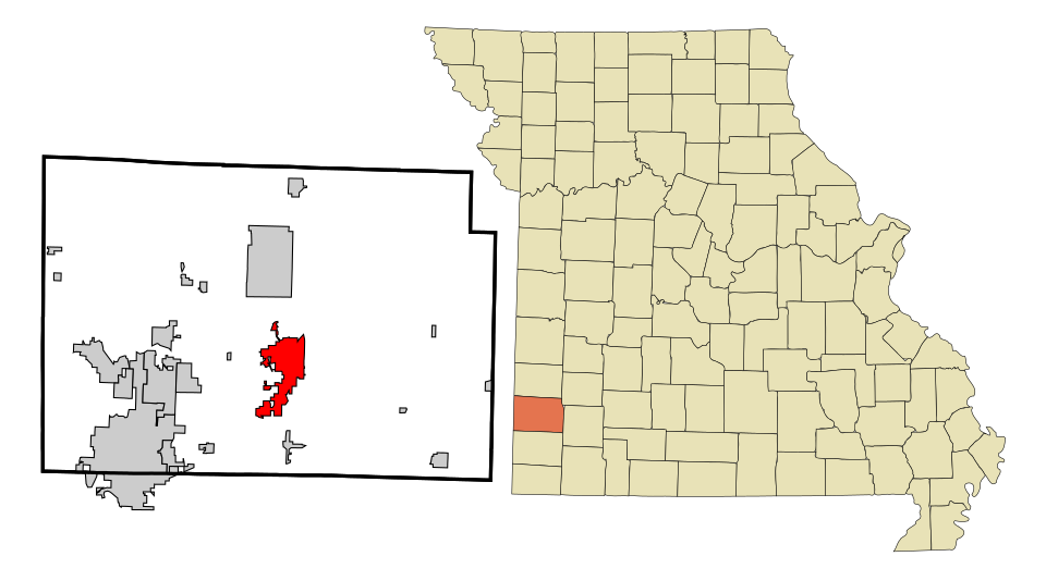 Locator map of Carthage