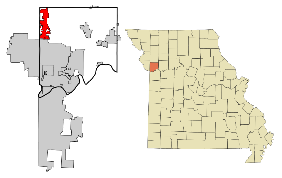 Locator map of Smithville